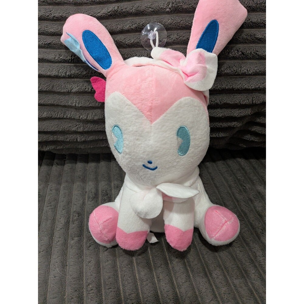 Pokemon Center Japan 2019 Sylveon Mix Au Lait Plush 7” Window Hanger Saiko Soda